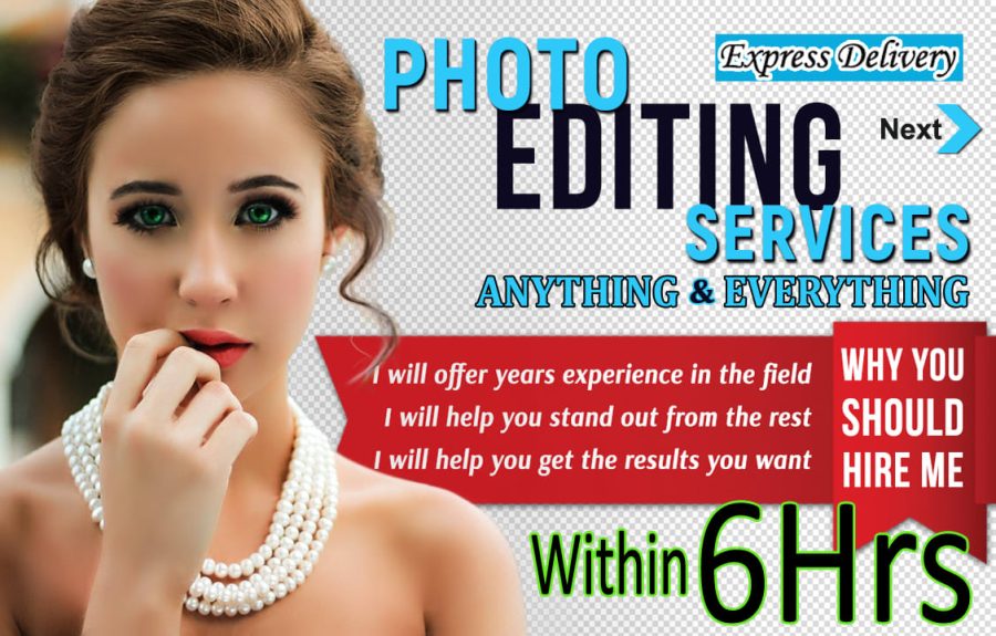 I will do any photoshop job within 6 hrs