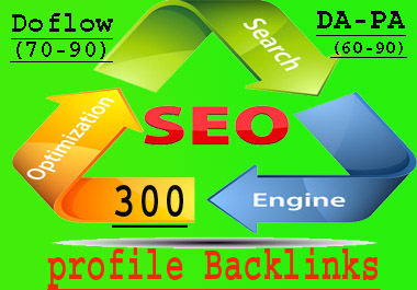 I Will Provide 300 High Authority Profile Backlinks 