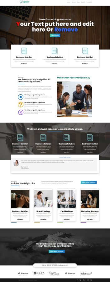 Design Professional WordPress Website for your Business