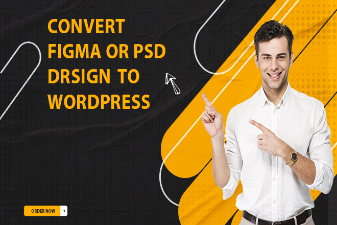 I will convert psd to wordpress, figma to wordpress, xd to wordpress