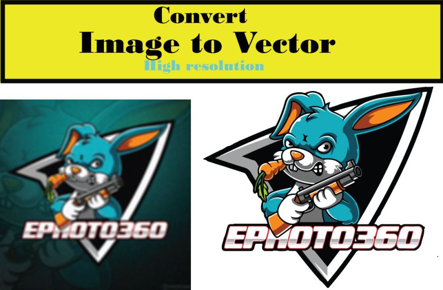 I will do vector tracing, redraw or convert logo, image, text to vector file for print
