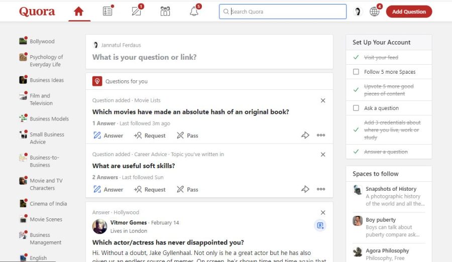 Posting 15 HQ Quora Answer with your Keyword & URL