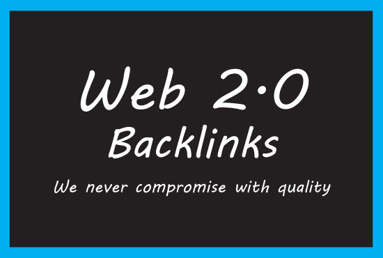 I will create High Quality 15 web 2 0 backlinks