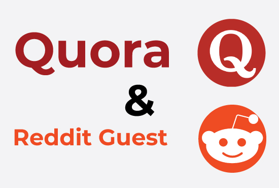 Fast promotion of your website for 15 HQ Quora Answers and Reddit Posts