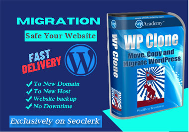 backup, migrate, transfer, restore word press website