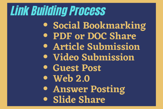 Google 1st Page Ranking with Most Effective Process of Linkbuilding