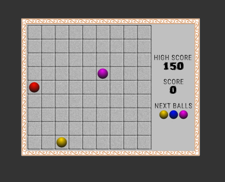 SAV Lines - remake of the popular game Color Lines (JS version)