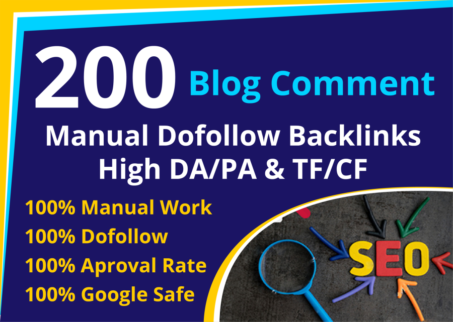 I will do 150 dofollow blog comments