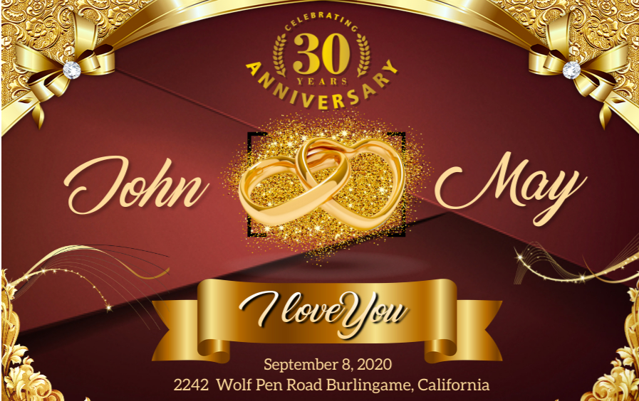 I will design wedding, birthday, Christmas or any type of invitation card