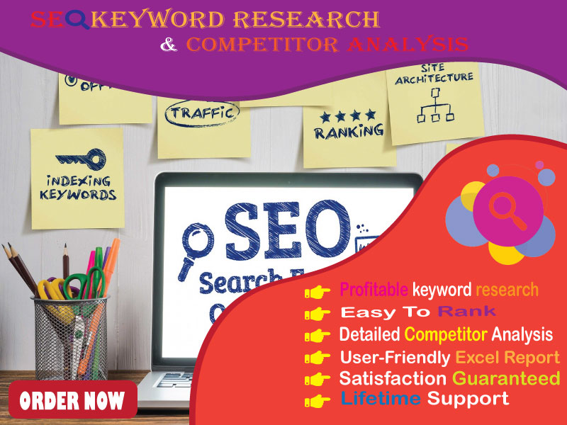 I will provide 3 unique SEO keyword research to rank your site