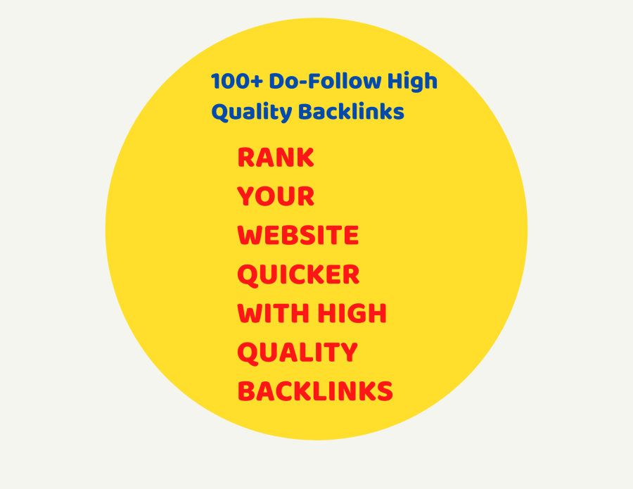 100 Contexual High Quality Backlinks From High DA Sites