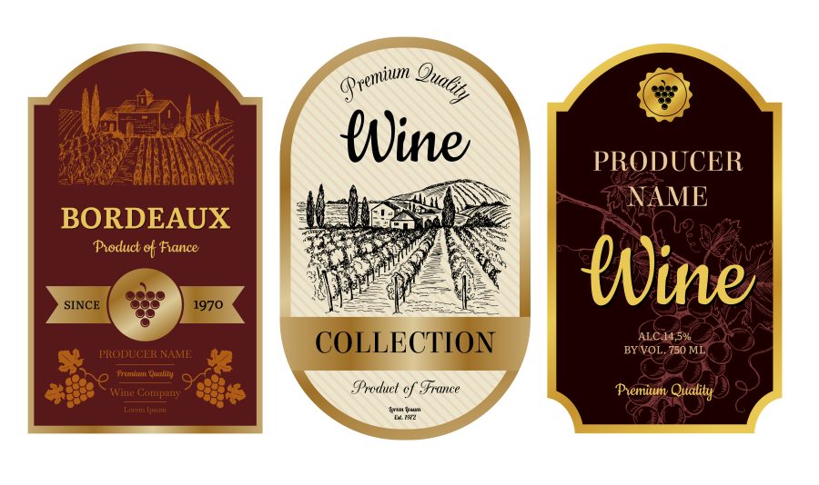 I will make premium product label for you