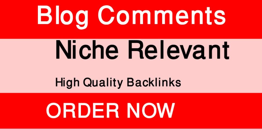 I Will create 35 Niche relevant blog comments backlinks with high da pa.