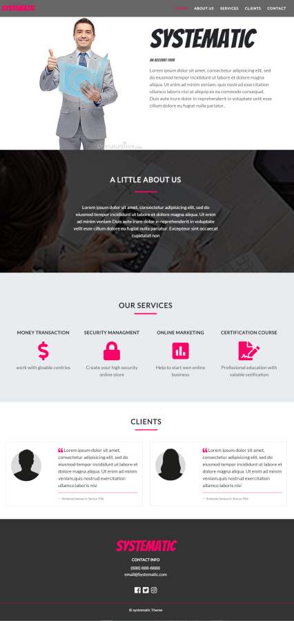 i will design creative ,responsive and unique webpage