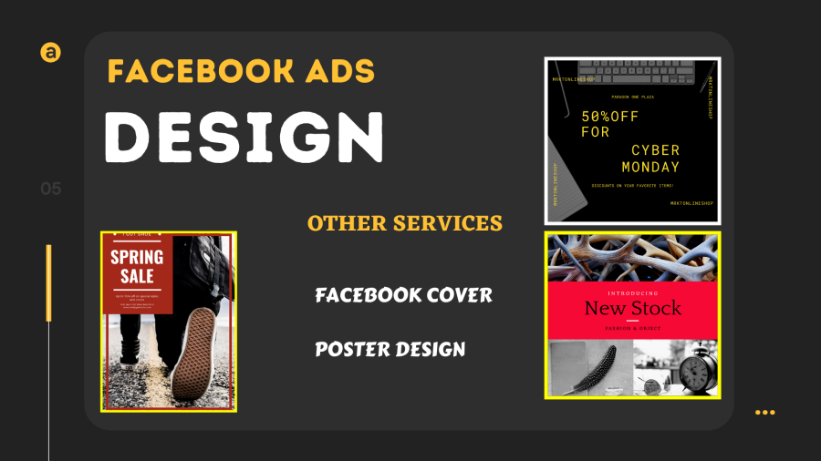  I am a social Media post and ADS designer. I will make, Facebook post and Ads Instagram Post and Ad