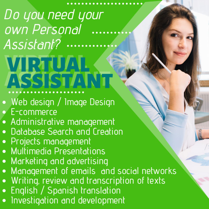 I be your virtual executive assistant for any task