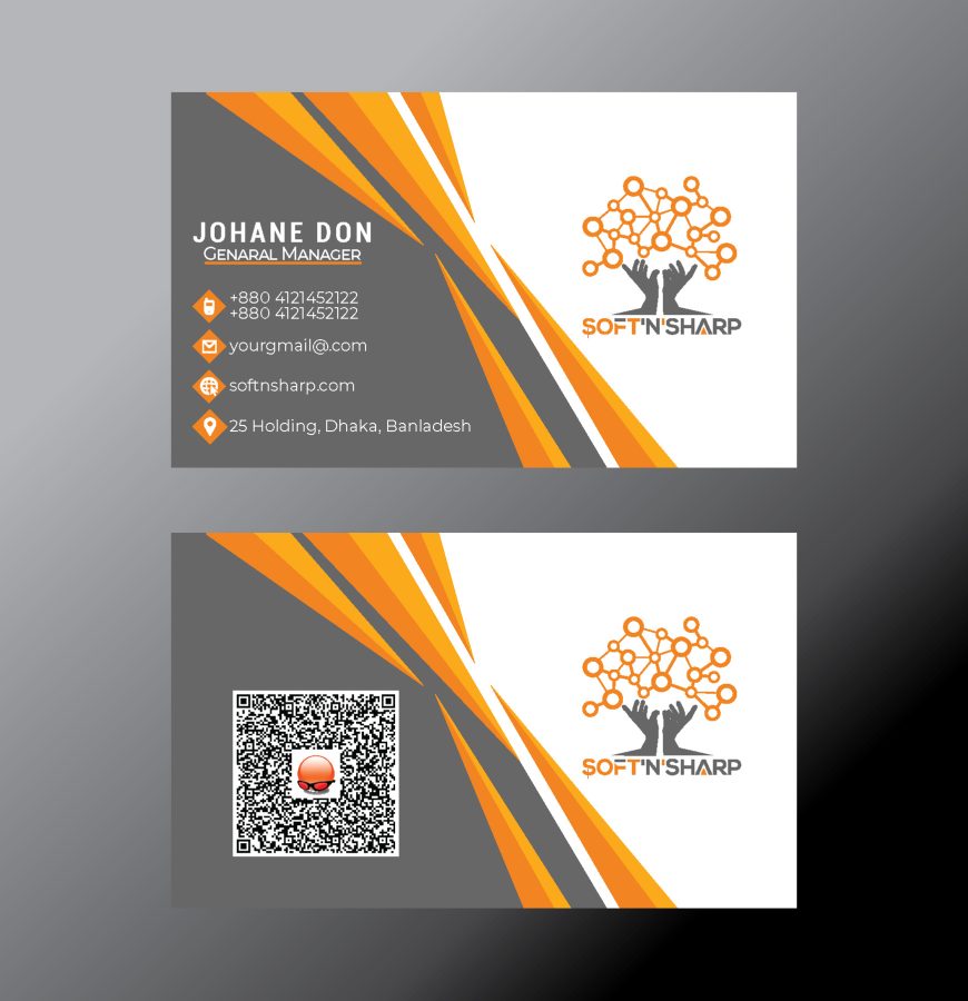 I will design a professional business card, visiting card letterhead