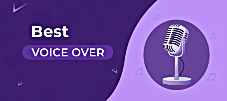 Professional VOICEOVER for every 150 words of your project, fast delivery