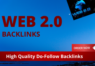  35 Web 2.0 High Authority Contextual Backlinks unique content do follow link building