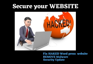 Fix Hacked Wordpress website security update and remove malware 