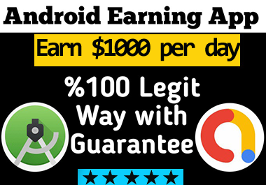 I will create professional android earning app 