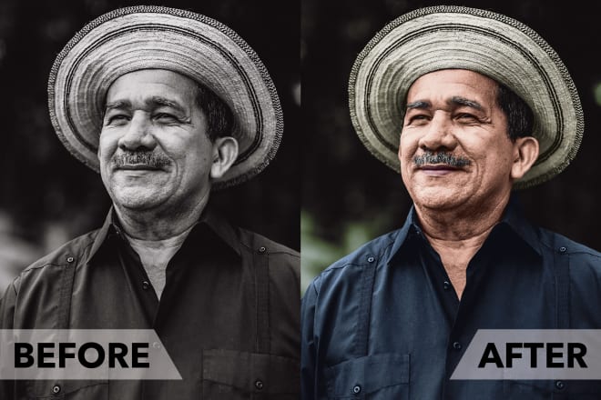 I will colorize your black and white image