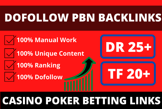 50 homepage dofollow pbn backlinks from high metric domains
