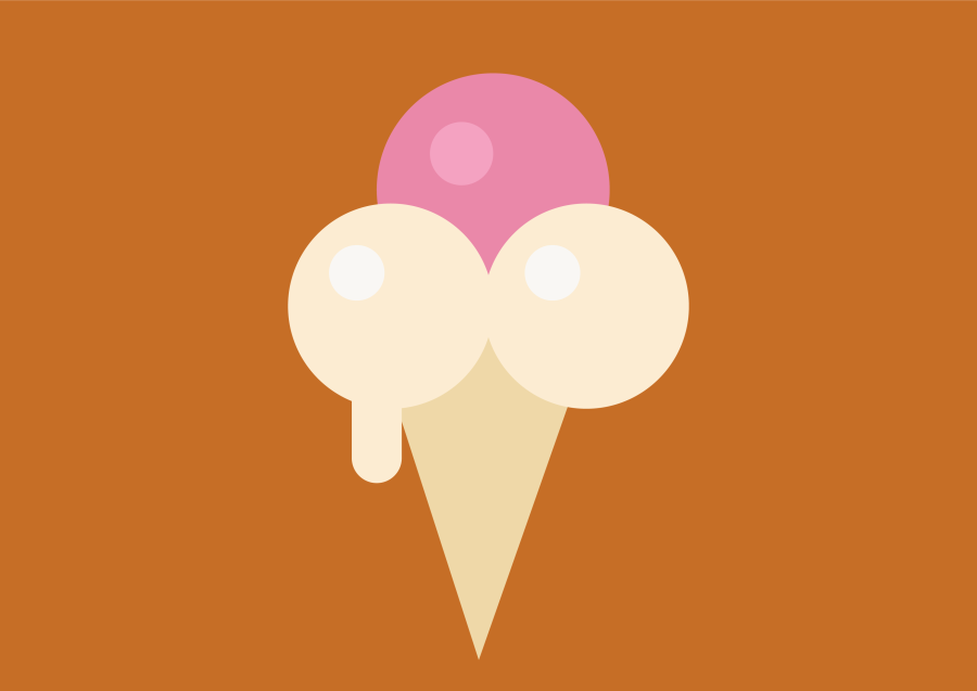 I will design flat object illustration 