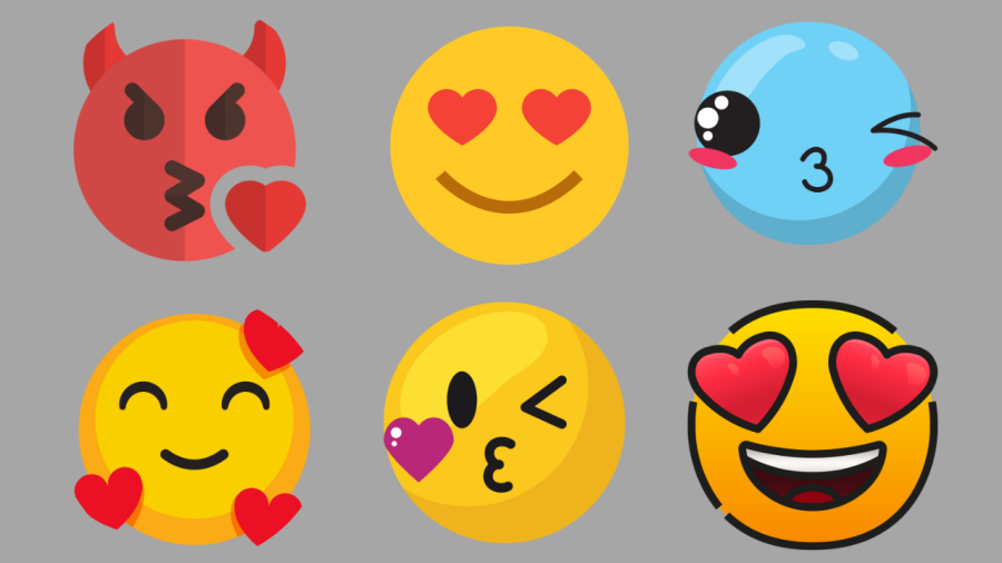 I will design flat emojis using adobe illustrator