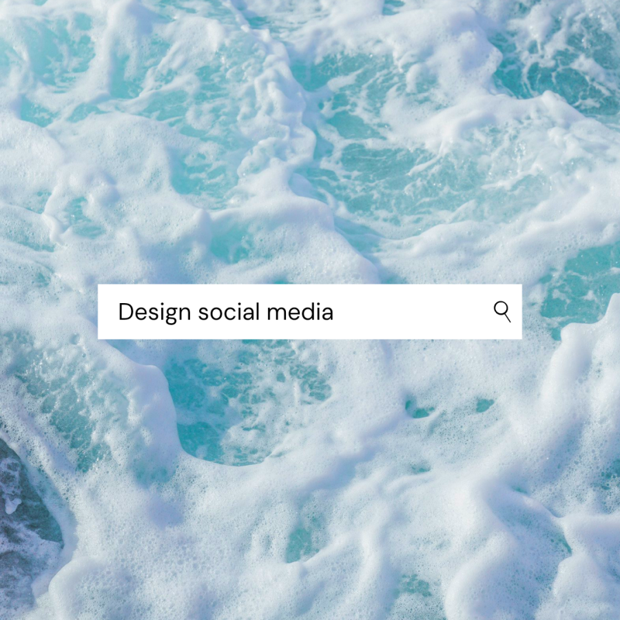Designing posts, stories and videos for social media 