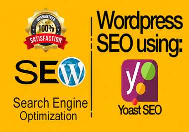 I will do wordpress website SEO using yoast plugin and technical on page optimization 