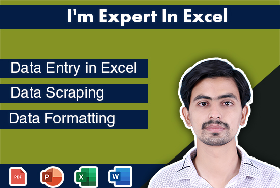 I will be your virtual assistant for data entry, copy paste and web research