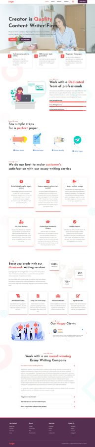 I will design wordpress website, landing page using elementor pro