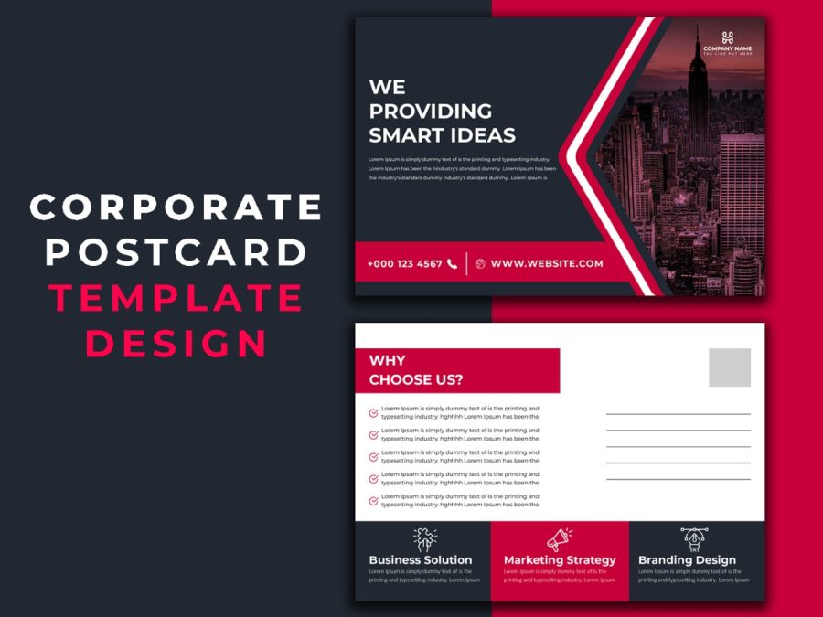 I will design real estate postcard, eddm postcard in 24 hours