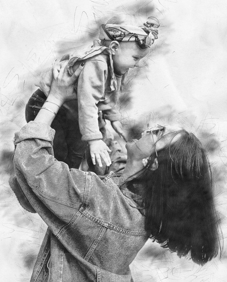 I will convert your photo into digital pencil sketch portrait