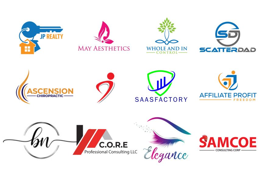 I will design the modern minimalist business logo