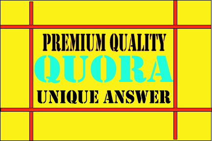 Advance your site by 25 Top premium quality Quora answer 