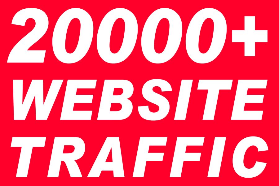 I will send 20000+ real active human visitors from google, yahoo, bing etc