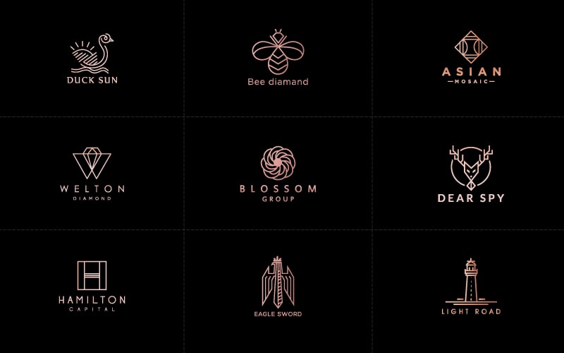 I will design creative lineart minimalist logo 