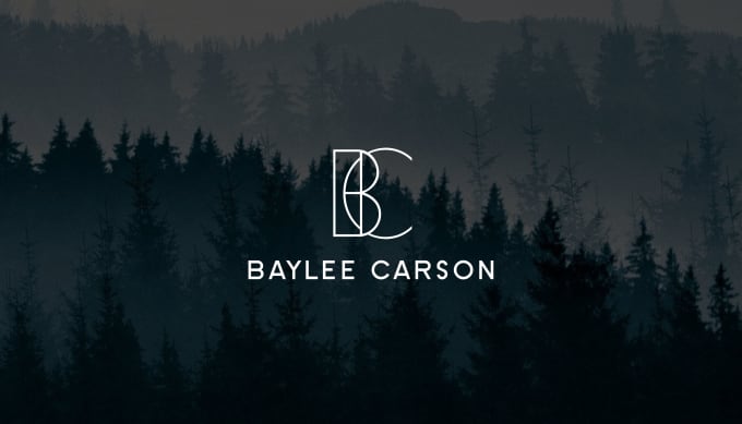 I will design a initials text logo
