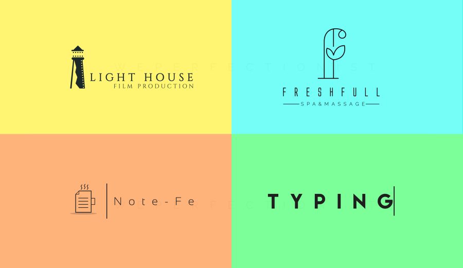 I will do 2 minimalist logo design