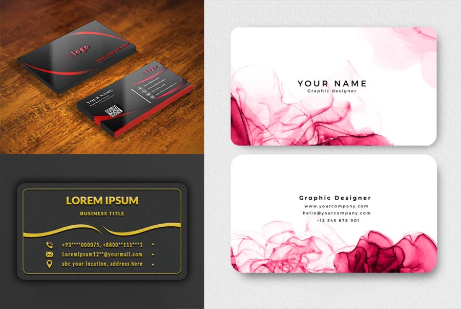 Get awesome double sided digital premium BUSINESS CARD DESIGN 