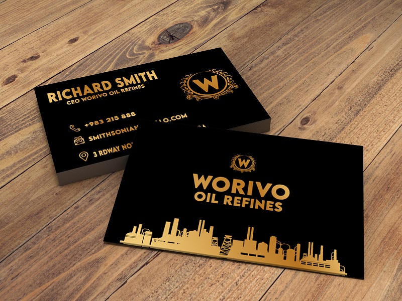 I will design professional and elegant business cards design 