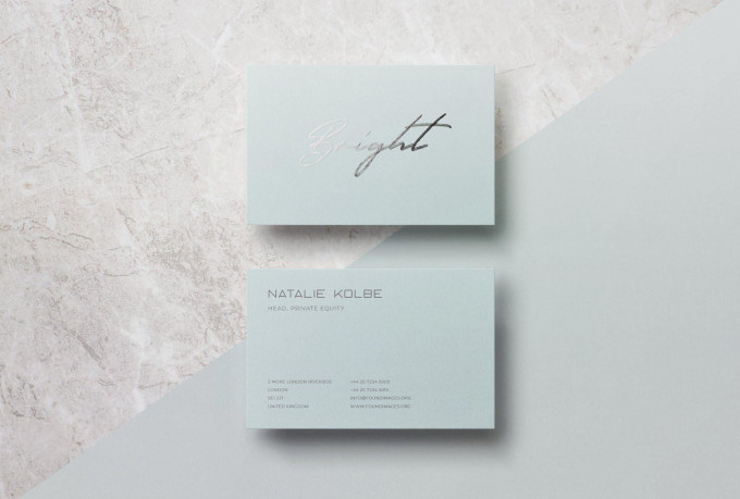 I will do professional modern business card design for you