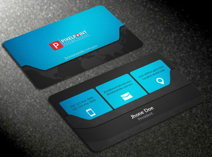 I will do a professional business card design