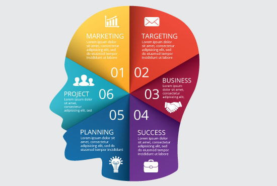 I will design an unique info graphic with your content