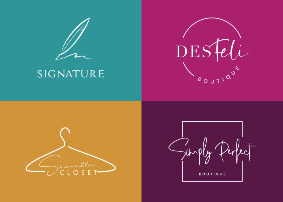 I will do professional signature logo with brand style guides