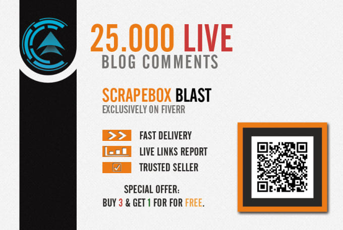 I will make 25000 live blog comments with scrapebox, get huge link juice