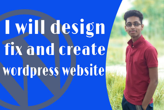 design, fix and create a wordpress website