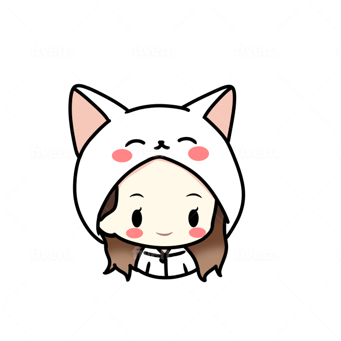 I will draw a chibi icon in 2 hours
